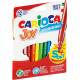 Pisaki dla dzieci, flamastry CARIOCA Joy, 12 kolorów mazaków