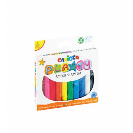 Plastelina dla dzieci, 200g 10 kolorów bezglutenowa