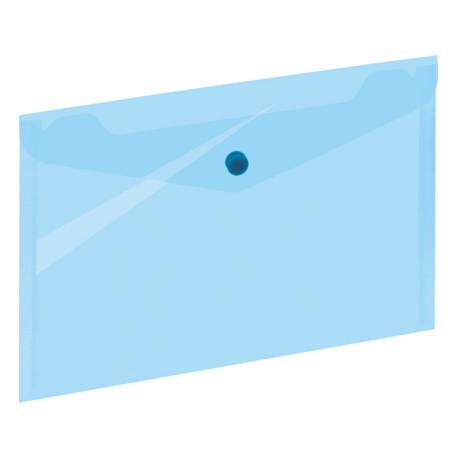 Teczka kopertowa, koperta plastikowa EAGLE A5 zatrzask niebieska