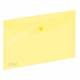 Teczka kopertowa, koperta plastikowa na dokumenty A5 zatrzask żółta GRAND