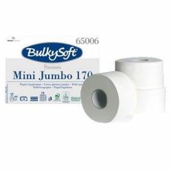 Papier toaletowy mini jumbo BulkySoft Premium, 2 warstwy 145m.