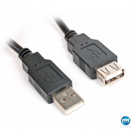Przedłużacz kabla USB 2.0 AM - AF 3m bulk 56839 Platinet OUAFB3