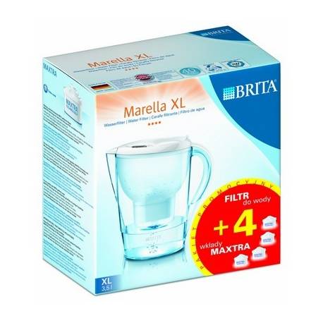 Dzbanek Marella XL + wkłady MAXTRA Brita (4 szt) 