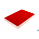Karton CHROMOLUX czerwony A4 DOTTS 100 szt. okładki do bindowania
