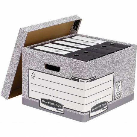 Karton archiwizacyjny, pojemnik na dokumenty, duże pudło tekturowe Bankers Box, 1 sztuka