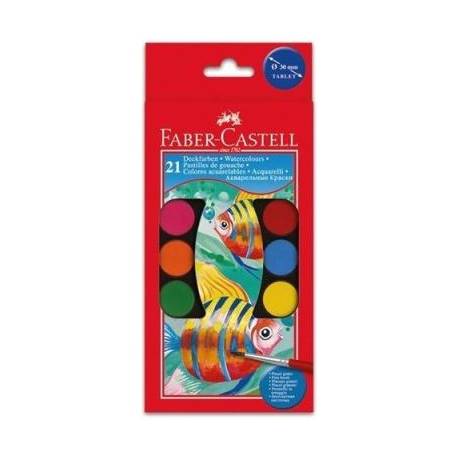Farby akwarelowe Faber-Castell 21 kolorów