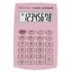Kalkulator kieszonkowy VECTOR KAV VC-210III, 8- cyfrowy, 64x98,5mm, jasnoróżowy