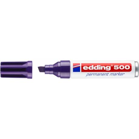Marker permanentny e-500 EDDING, 2-7mm, fioletowy