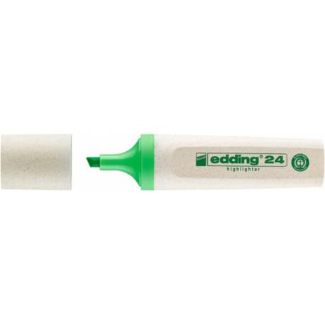 Zakreślacz ekologiczny EDDING 24, zielony