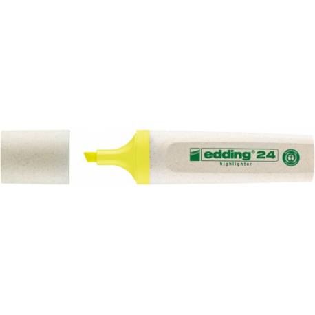 Zakreślacz ekologiczny EDDING 24, żółty