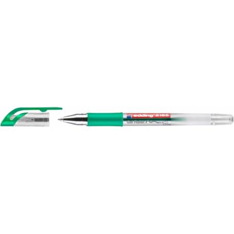 Długopis żelowy e-2185 EDDING, 0,7 mm, zielony