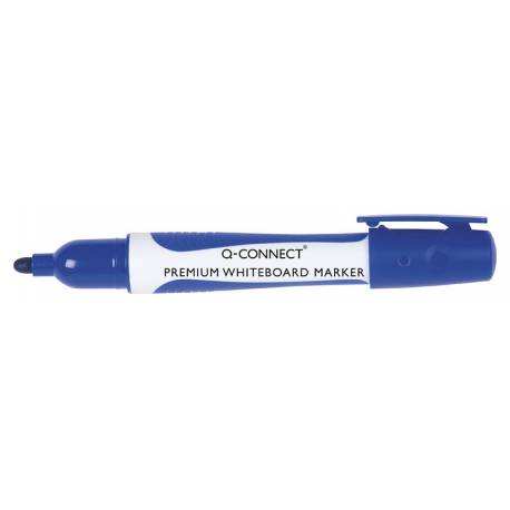 Marker do tablic Q-Connect Premium, okrągły, 2-3mm (linia), niebieski