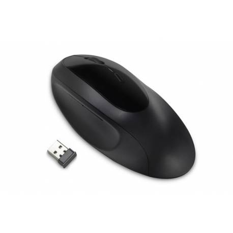 Myszka komputerowa Kensington Pro Fit Ergo, bezprzewodowa mysz, czarna