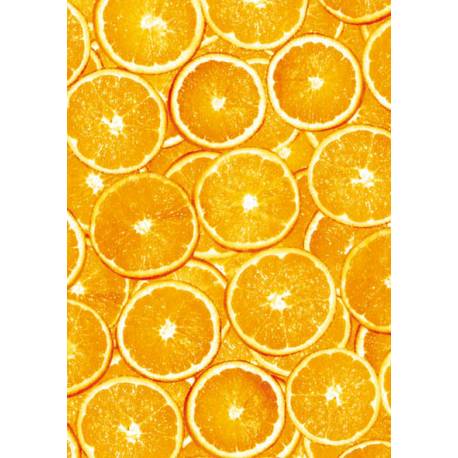 Papier do decoupage Plastry pomarańczy 30 x 40 cm FDA494, Decopatch