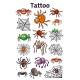 Nakl. Kids tatuaże - pajączki, Zdesign Avery
