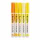 Pisaki akwarelowe pędzelkowe Ecoline Brush Pen kpl 5-kolorów YELLOW 11509902, Talens