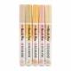 Pisaki akwarelowe pędzelkowe Ecoline Brush Pen kpl 5-kolorów BEIGE PINK 11509911, Talens