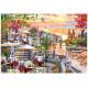 Puzzle 1000-el. Romantic City Sunset C-104956-2, Castorland