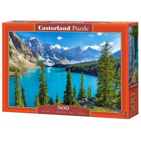 Puzzle 500-el.Spring at Moraine Lake,Canada B-53810, Castorland