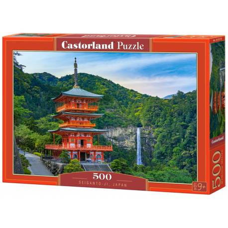 Puzzle 500 el. Seiganto-ji, Japan, B-53773, Castorland
