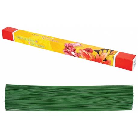 Druty florystyczne zielone 1,2mmx 40cm op. ok. 287szt, Aliga