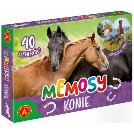 Gra pamięć - memosy - konie, Alexander