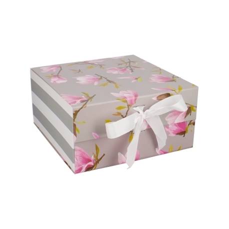 Pudełko składane 19x19 cm magnolia, Incood