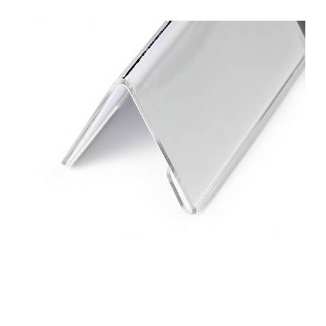 Identyfikator stołowy z akrylu 52/104x100 mm. (10 szt.) 