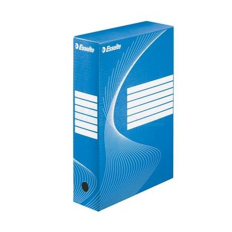 Pudełko archiwizacyjne Esselte boxy - 80 mm, niebieski