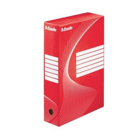 Pudełko archiwizacyjne Esselte boxy - 80 mm, czerwony