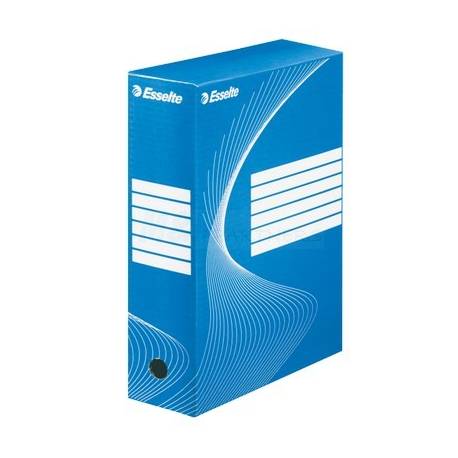 Pudełko archiwizacyjne Esselte boxy - 100 mm, niebieski
