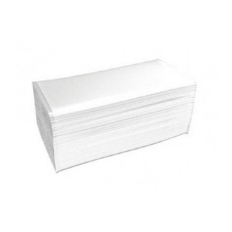 Ręcznik ZZ biały dwuwarstwowy celulozowy, celuloza - 3200 odcinków