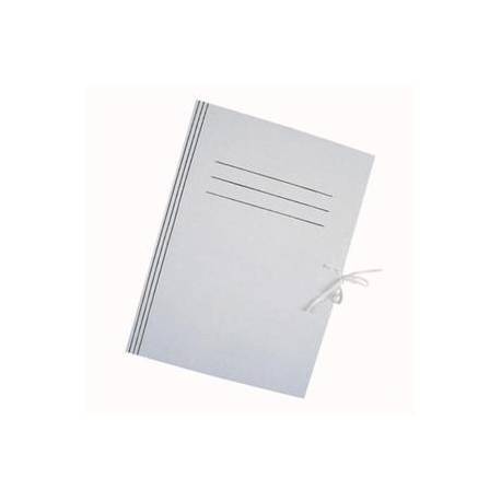 Teczka kartonowa wiązana A4 KIELTECH (50 szt) biały