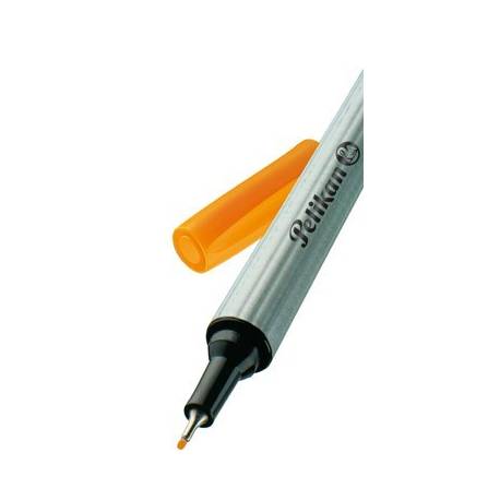 Cienkopis fibrowy Pelikan 96, końc-0.4 mm, pomarańczowy