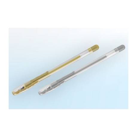 Długopis żelowy Pelikan Soft gel, złoty & srebrny