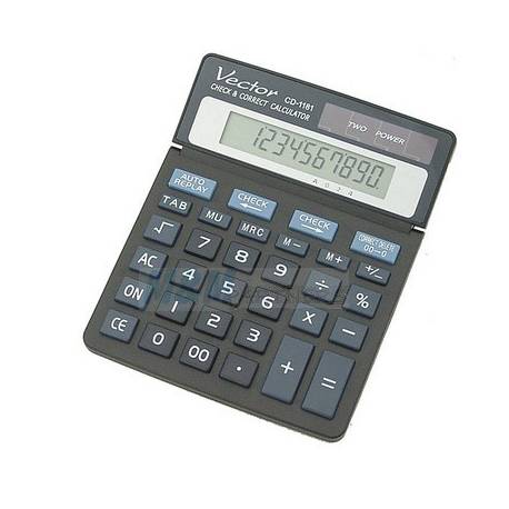 Kalkulator VECTOR CD-1181 10p .