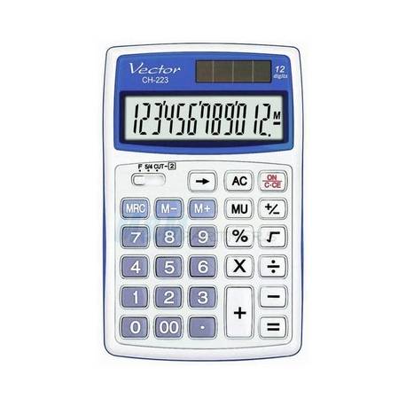 Kalkulator VECTOR CH-861 kieszonkowy
