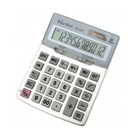 Kalkulator VECTOR CD-2467 12p
