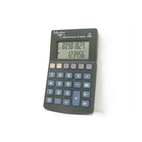 Kalkulator VECTOR CD-8093E kieszonkowy 8p