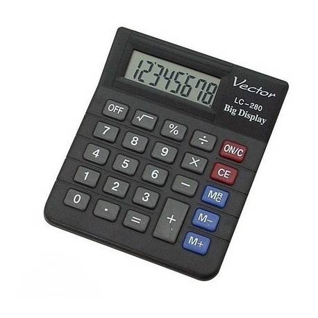 Kalkulator VECTOR LC-280 8p .