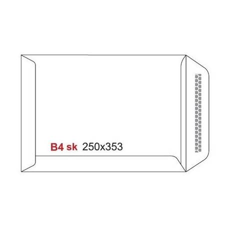Koperta B4 (250x353mm) SK biały (250 szt) 
