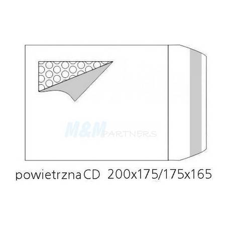 Koperta bąbelkowa na CD wym.zewn-200x175 (100 szt) 