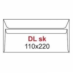 Koperta DL (110x220mm) SK biały (50 szt) 