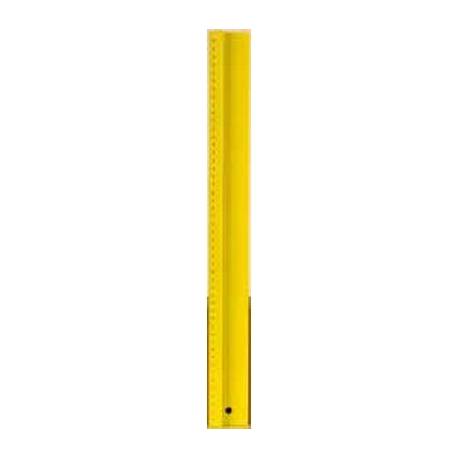 Linijka ciężka żółta 50cm