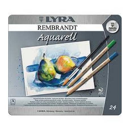 Kredki artystyczne Lyra REMBRANDT Aquarell - 24 kolory