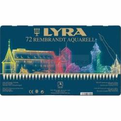 Kredki artystyczne Lyra REMBRANDT Aquarell - 72 kolory