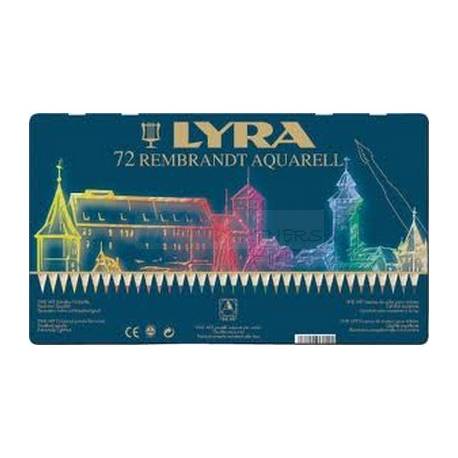 Kredki artystyczne Lyra REMBRANDT Aquarell - 72 kolory