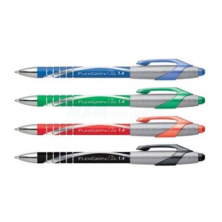 Długopis Paper Mate Flex Grip Elite, końc-0.8 mm, niebieski