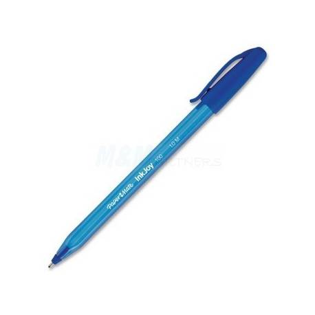 Długopis Paper Mate InkJoy 100 RT, końc-0.4 mm, niebieski