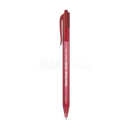 Długopis Paper Mate InkJoy 100 RT, końc-0.4 mm, czerwony
